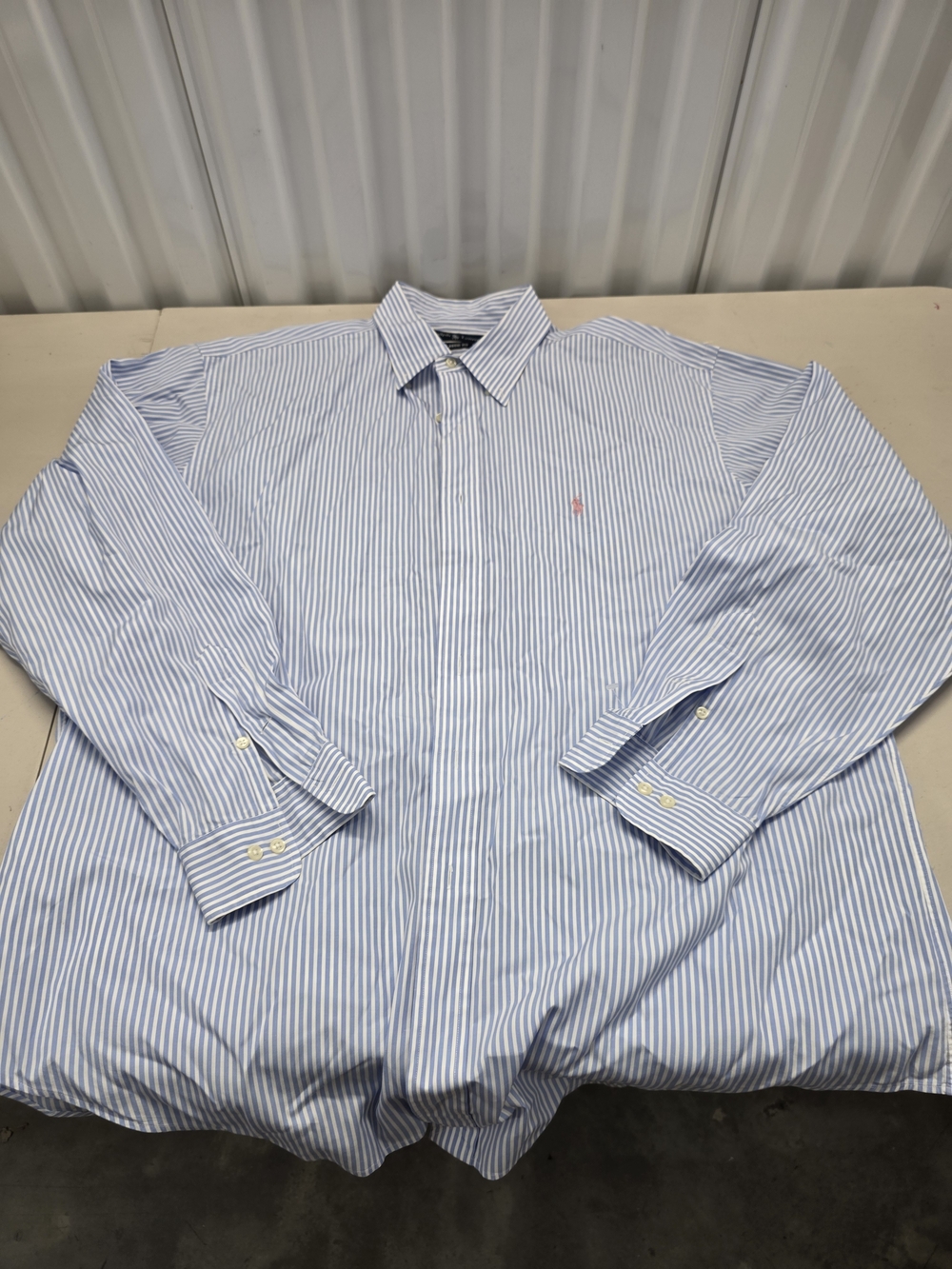 Ralph Lauren Classic Fit Button Down Shirt Men's Size XL 17.5